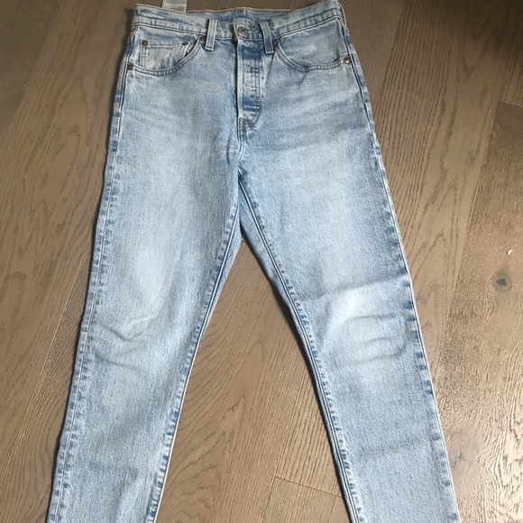 Worn once Levi’s 501 skinny size 26 - Picture 2 of 4